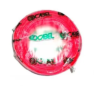 Cable Cabel THW N° 10 AWG CU PVC 75°C 600V 1mts